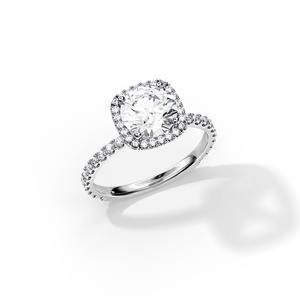 แหวนเพชรเม็ดเดี่ยวทรงมินิมอลยอดนิยม ผลิตด้วยวิธี Lab Grown ทอง 18K สำหรับสวมใส่ทุกวัน งานหมั้น งานแต่งงาน มีจำหน่ายในปริมาณมาก - Product Image 1