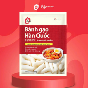 เค้กข้าวเกาหลี 350 กรัม เค้กข้าวต๊อกป๊อกกี้หนึบหนับสไตล์เกาหลีแท้ อาหารเอเชียสำเร็จรูปพร้อมปรุง O'Food - Product Image 1