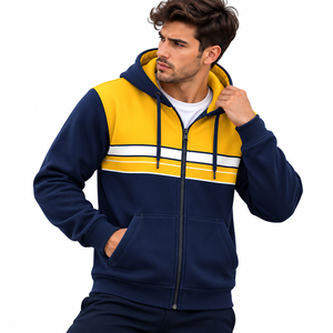 Sweat à capuche personnalisé en polaire sublimé pour l'hiver, style urbain, avec poches, fabricant OEM ODM, vente en gros, pull à capuche en polyester pour hommes et femmes - Product Image 1