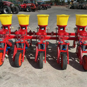 เครื่องปลูกข้าวโพด ถั่วเหลือง และผัก แบบ 2-5 แถว ติดตั้งกับรถแทรกเตอร์ พร้อมกล่องใส่ปุ๋ย สำหรับปลูกเมล็ดพันธุ์ในฟาร์ม - Product Image 3