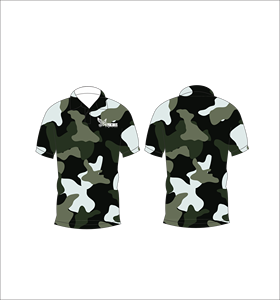 Camiseta Polo de Camuflaje Bosque Profundo, Manga Corta, Ropa Deportiva para Entrenamiento al Aire Libre - Product Image 6