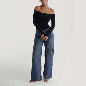 Hauts de yoga respirants de haute qualité pour femmes à manches longues, séchage rapide, vêtements de fitness ajustés, chemises de yoga slim fit - Product Image 6