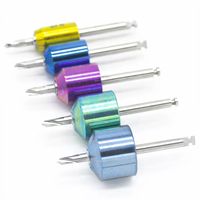 Kit de tournevis universel pour technicien dentaire en acier inoxydable noir avec clé dynamométrique pour implants