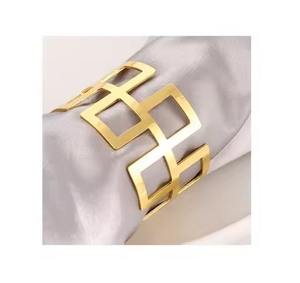 Traditional Design Wooden & Resin Napkin <b>Ring</b> <b>For</b> Dining Table Decor And Family Dining - Product Image 2