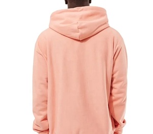 Sweat à capuche oversize en coton de haute qualité pour homme, design de logo personnalisé, streetwear pour impression en relief, sweat à capuche court brodé - Product Image 4