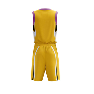 Maillot de basketball sans manches 100 % polyester, respirant et confortable, design par sublimation, service OEM – Meilleures ventes, haute qualité - Product Image 6