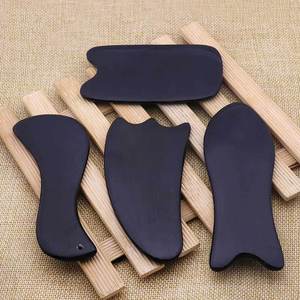 Natural Buffalo Horn Gua Sha Massage Tool Handmade <b>Face</b> Body <b>Scraper</b> for Acupressure Lymphatic Therapy - Product Image 3