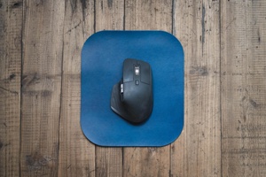 Genuine Leather <b>Mouse</b> Pad Large Surface Area Desk Mat Full Grain Cowhide Leather Case Mousepad for Multi Monitor LMP-0104 - Product Image 5