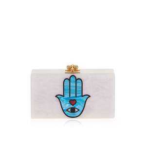 Pochette de soirée élégante en résine de luxe pour femmes, décorations de fête élégantes - Product Image 2