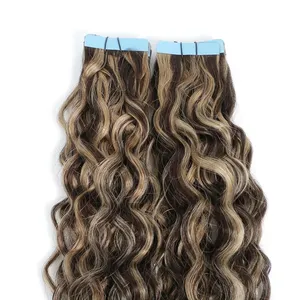 100% Remy Weft Curly Human Hair Natural Wave Softly Full Volume - Product Image 3