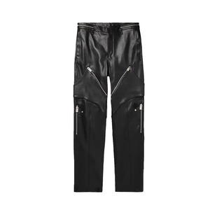 Pantalon en cuir véritable souple de haute qualité pour homme 2026 – Vente chaude, service OEM/ODM personnalisé - Product Image 1