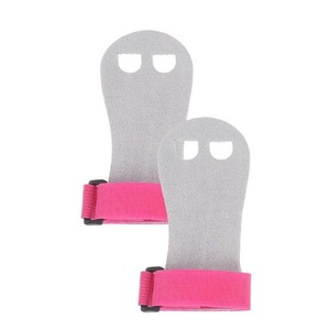 Custom Hand Grips and Wristbands <b>Set</b> for Palm Protection and Wrist Support for <b>Kettlebells</b>, Tennis, and Yoga - Product Image 2