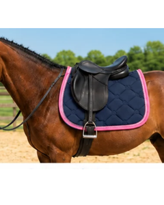 Tapis de selle professionnel pour l'équitation en plein air, antidérapant, pour l'entraînement, la course et le saut d'obstacles, avec doublure en polycoton. - Product Image 5