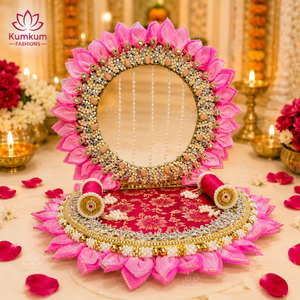 Tela Decorativa Ecológica Hecha a Mano en India, Singhasan, Ídolo Divino, Laddu Gopal Krishna Ganesh, para Templo, Pooja, Hogar - Product Image 3