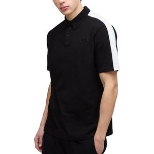 Chemise décontractée pour homme en jersey 100 % coton, respirante, à manches courtes, col boutonné, style sportswear, personnalisable avec logo OEM - Product Image 1