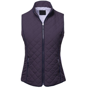 Chaleco Acolchado Impermeable sin Mangas para Mujer, Chaqueta de Invierno Cálida con Relleno de Poliéster, Cuello Alto, Personalizable, Tallas Grandes - Product Image 3