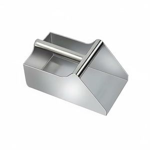 Zara Enterprises ZE2018 Balayette en acier inoxydable durable et écologique, avec manche long intégré, rectangulaire, en métal - Product Image 1
