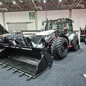 รถตักล้อยางไฮโดรมีค 102S ดีเซล สีขาว อุปกรณ์ก่อสร้าง พร้อมบุ้งกี๋ขนาด 1.4 เมตร กำลัง 75 กิโลวัตต์ - Product Image 1