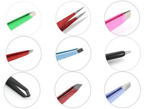 Pinzas de Precisión Inclinadas de Acero Inoxidable KIMBEL para Dar Forma a las Cejas y Eliminar el Vello Facial - Product Image 4