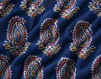 Tissu en georgette 100% polyester imprimé, motif floral, tissé, séchage rapide, pour la confection de robes, la literie, les rideaux et la décoration intérieure