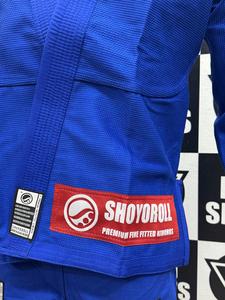 Competitor Blue Shoyorol Batch 136 Jiu Jitsu BJJ GI Uniform with Custom Logo Breathable 100% Cotton Gi - Product Image 5