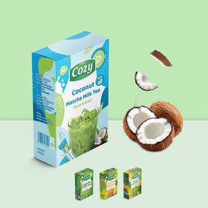 Té Instantáneo en Polvo al Por Mayor a Precio de Mayoreo, Refrescante, Bolsas de Té Personalizadas al Vacío, Empaque de Té Personalizado, Sabor a Leche de Coco - Product Image 1