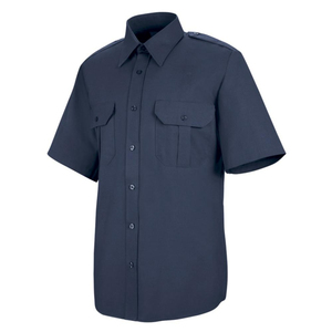 Camisa de Uniforme de Guardia de Seguridad para Hombre, Venta al por Mayor, Transpirable, de Poliéster y Algodón, Manga Larga y Corta, Camisa de Trabajo - Product Image 5