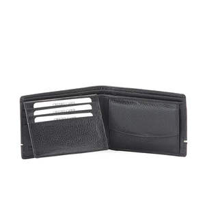 Cartera de Cuero Genuino Premium para Hombre, Estilo Vintage, Corta, con Protección RFID, Minimalista, Cierre Abierto, Forro de Poliéster, Multifuncional, Venta al Por Mayor - Product Image 3