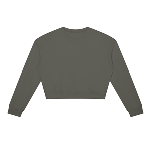 เสื้อสเวตเชิ้ตแฟชั่นผู้หญิงแบบสั่งทำ |   เสื้อครอปคอกลม |   เสื้อผ้าเปล่าคุณภาพพรีเมียมสำหรับแบรนด์เสื้อผ้า - Product Image 1
