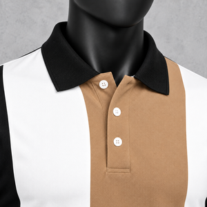 T-shirts en polyester tricoté personnalisés brodés et imprimés 2025, séchage rapide, manches courtes, coupe décontractée, vêtements d'été pour hommes - Product Image 6