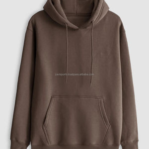 Sudadera con Capucha de Invierno para Mujer, 100% Algodón, Lisa, Hombros Caídos, Forrada, Transpirable, de Alta Calidad, Talla Grande - Product Image 1