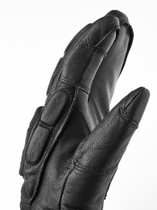 Mitaines de ski thermiques Hestra en coton/polyester/spandex, toutes saisons, longueur poignet, écologiques, compatibles écran tactile, détection par aiguille, unies - Product Image 5