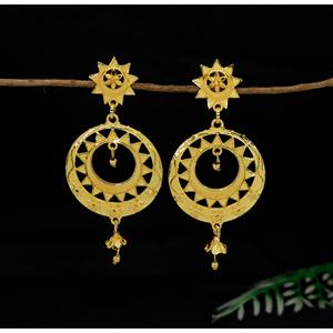 Women's <b>Gold</b>-Plated Designer Jewelry <b>Set</b> New Indian Antique Earrings for Party Fashionable Artificial <b>Gold</b> Plated Earrings - Product Image 3