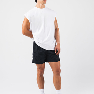เสื้อกล้ามออกกำลังกายสำหรับผู้ชาย ปี 2026 แบบสั่งทำพิเศษ ระบายอากาศได้ดี เป็นมิตรกับสิ่งแวดล้อม แห้งเร็ว ผลิตจากโพลีเอสเตอร์ 100% เหมาะสำหรับการเพาะกาย โยคะ และออกกำลังกาย - Product Image 1