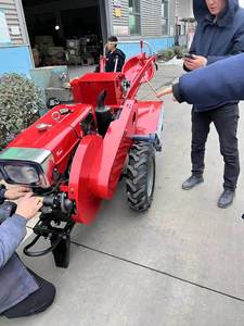 Mini-tracteur agricole 15 CV à moteur diesel, cultivateur rotatif pour la préparation des sols humides et secs, machine agricole professionnelle - Product Image 2