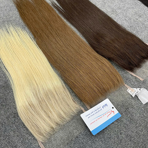 Closure frontale HD invisible et fine en dentelle suisse, cheveux raides colorés, extensible, avec nœuds simples pré-épilés - Product Image 4