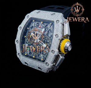 Reloj de Diamantes de Alta Calidad, Reloj Automático para Hombre, Reloj de Diamantes de Lujo, Relojes Hip-hop, Reloj de Moissanita Premium - Product Image 3