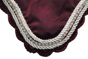 Ensemble de tapis de selle de dressage en coton écologique 2026, personnalisable par sublimation, confort et durabilité - Product Image 2