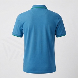 เสื้อโปโลแขนสั้นลายทางผ้าฝ้ายสำหรับผู้ชาย รุ่นซัมเมอร์ คอปก ระบายอากาศได้ดี สวมใส่สบาย เหมาะสำหรับเล่นกีฬาและแฟชั่น - Product Image 2