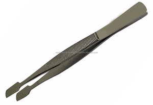 Pinzas Quirúrgicas de Acero Inoxidable, Juego de Instrumentos de Precisión para Disección, Manual para Uso en Laboratorio y Quirófano - Product Image 2