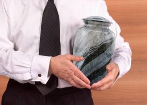 โกศใส่เถ้ากระดูกสำหรับผู้ใหญ่ฝาปิดเคลือบด้วยหินอ่อนดีไซน์ทันสมัยสีตามสั่ง - Product Image 4