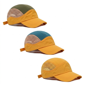Best Manufacturing <b>Quick</b> <b>Dry</b> Adjustable Baseball <b>Cap</b> with Embroidered Logo Customized Metal Buckle Closure Breathable - Product Image 1