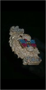 Colgante de León 3D Personalizado con Diamantes de Color Moissanite VVS y Baño de Plata 925, Corte Brillante Redondo, Joyería para Hombre, ¡Gran Venta! - Product Image 4