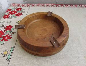 Cenicero de Escritorio de Madera, Diseño Minimalista, Porta Cigarros, Uso Doméstico, Acabado en Madera Natural - Product Image 5