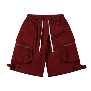 Men's Cargo <b>Shorts</b> Casual Cotton Utility Work <b>Shorts</b> Multi Pocket Drawstring Waist Outdoor <b>Tactical</b> Summer Streetwear <b>Shorts</b> - Product Image 1