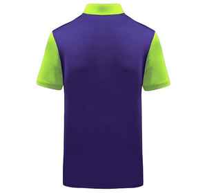 Chemises de golf pour hommes, anti-transpiration, infroissables, performantes, à manches courtes, en polyester/coton tricoté, décontractées pour hommes - Product Image 6