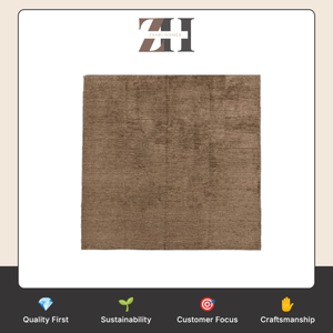 Tapis artisanal Solstice, tapis de sol texturé de luxe, conçu pour les intérieurs modernes, les espaces de vie, les chambres à coucher, les salons - Product Image 6