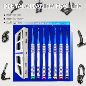 Dental Teeth Cleaning Whitening Machine Metal Manual Portable Scaler Handpiece Ergonomic Grip CE Certified for Cleaning Filling - Product Image 4