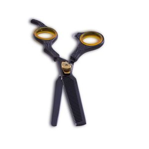 ชุดกรรไกรตัดผมมืออาชีพ ด้ามจับแบบออฟเซ็ต ขัดเงาอย่างดี - Product Image 4