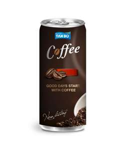 Bebida de café en lata de aluminio de 250 ml, lista para beber, café con leche, capuchino, espresso, fabricante - Product Image 5